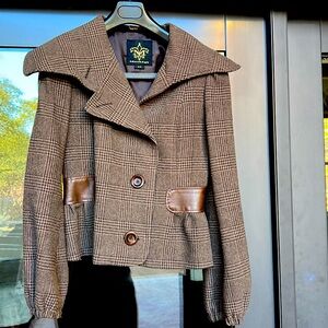 Mackage wool peplum jacket